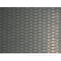 Rectangular Shaped Perforated Stainless Steel Sheet Hairline Finish For Screen Decoration